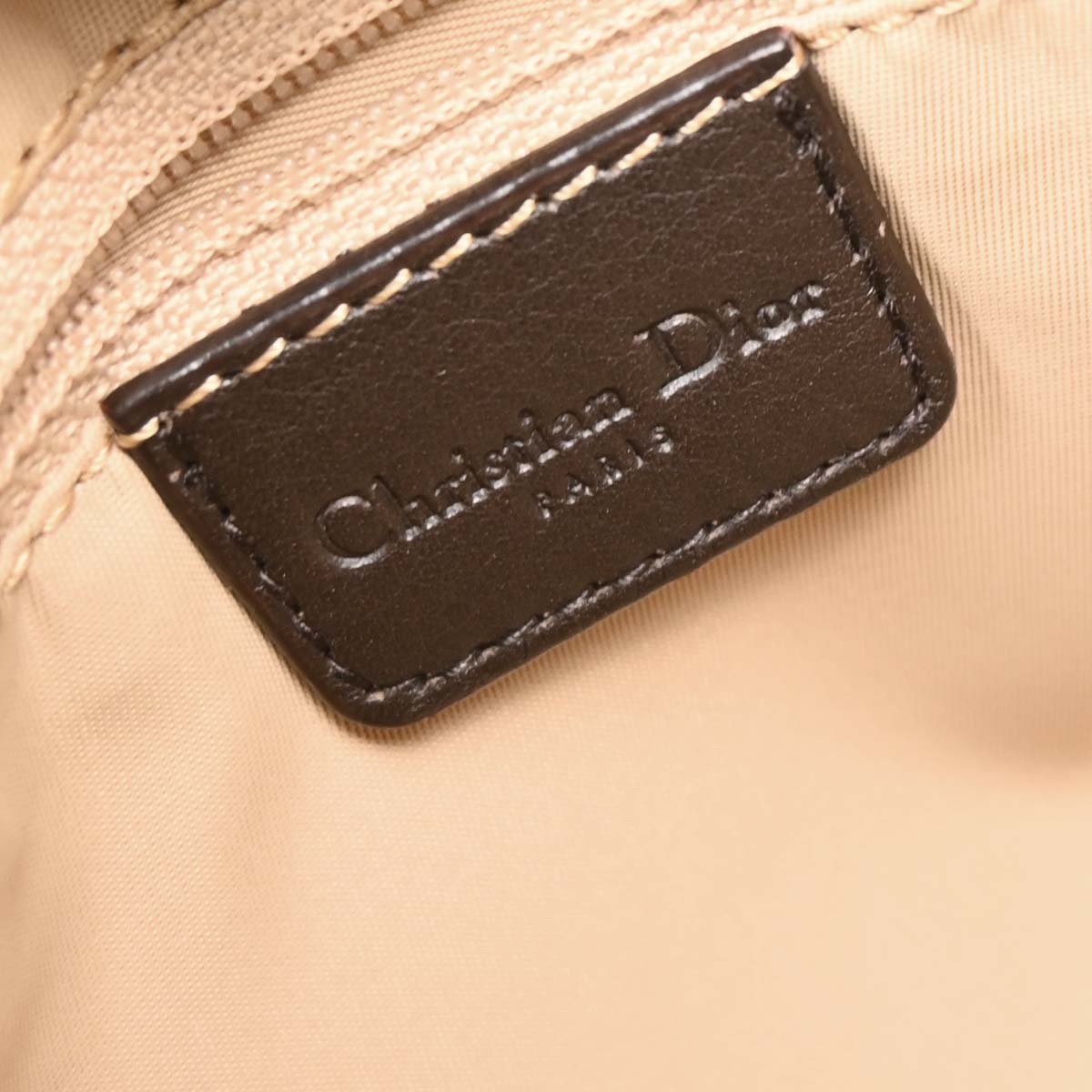 Christian Dior Beige Street Chic Trotter Handbag