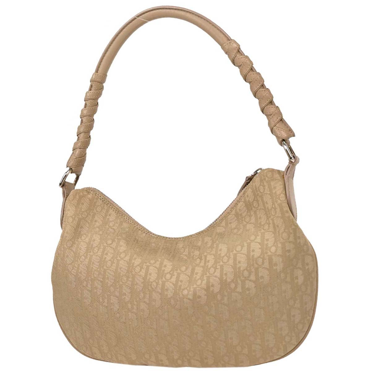Christian Dior 2007 Beige Trotter Handbag