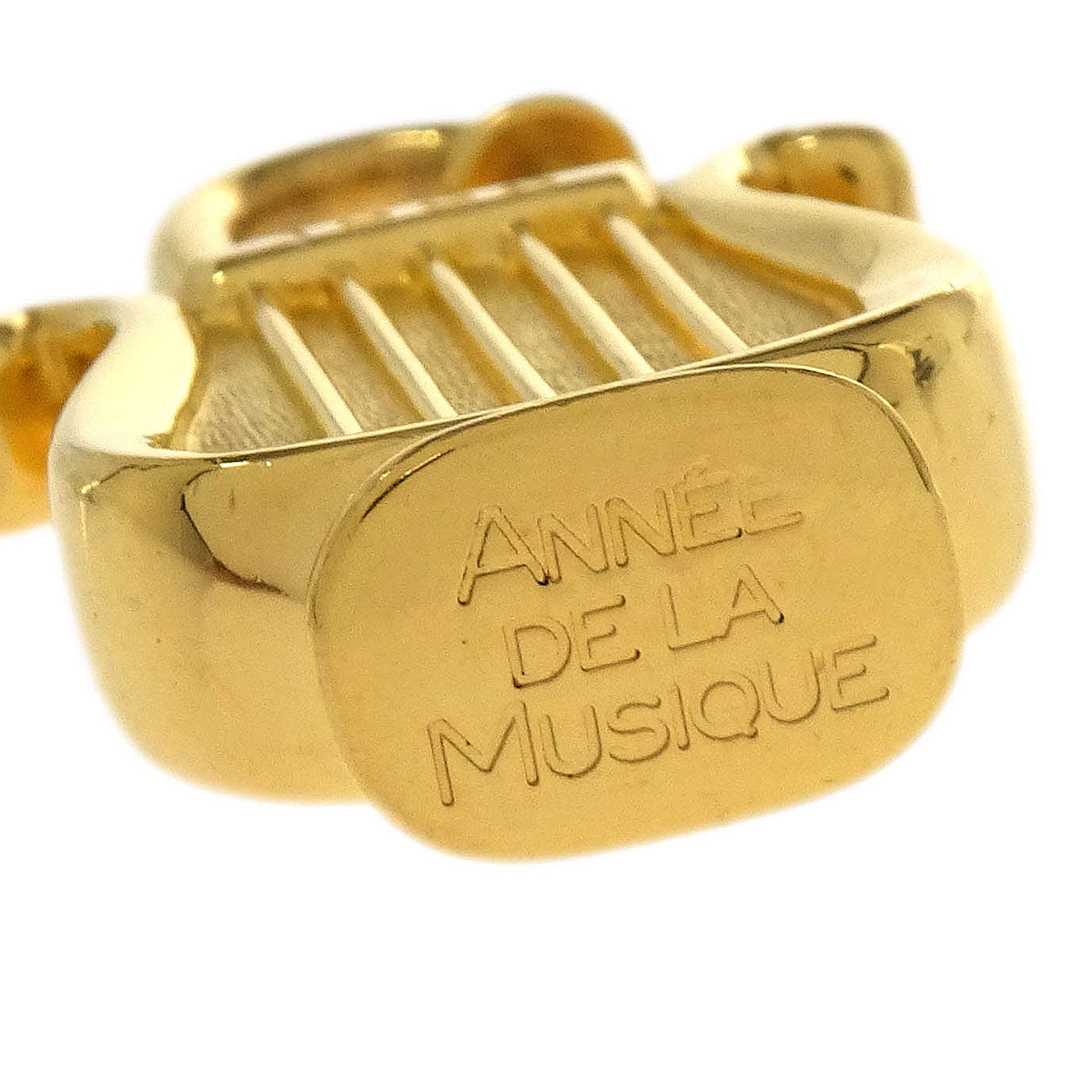 Hermes Harp 1996 Cadena Padlock Gold Small Good