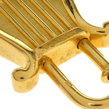 Hermes Harp 1996 Cadena Padlock Gold Small Good