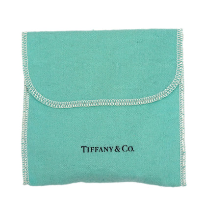 Tiffany & Co. Open Heart Chain Necklace SV925 Silver Freshwater Pearl