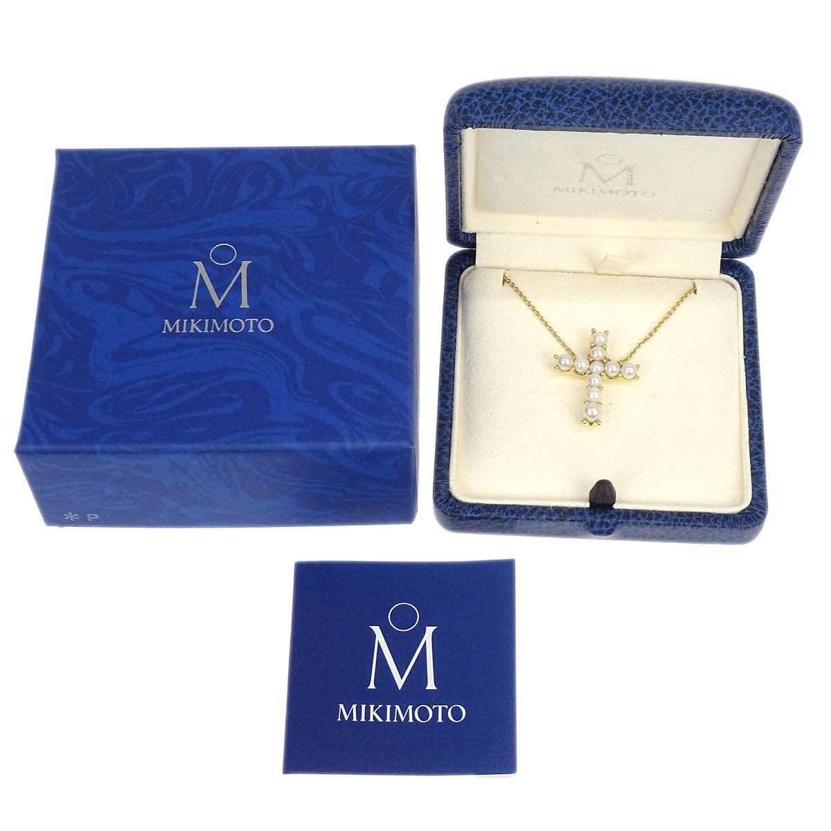 Mikimoto Pendant Necklace 18KYG Pearl Gold