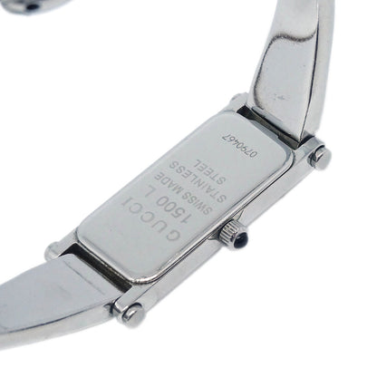Gucci 1500L Quartz Watch SS