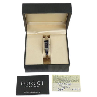 Gucci 1500L Quartz Watch SS