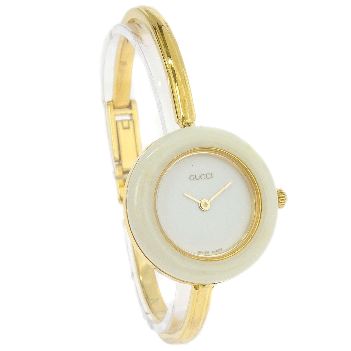 Gucci 11/12.2 Change Bezel Chameleon Quartz Watch SS