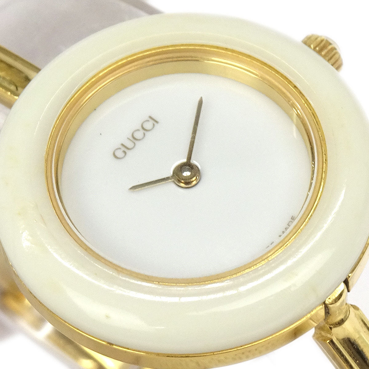 Gucci 11/12.2 Change Bezel Chameleon Quartz Watch SS
