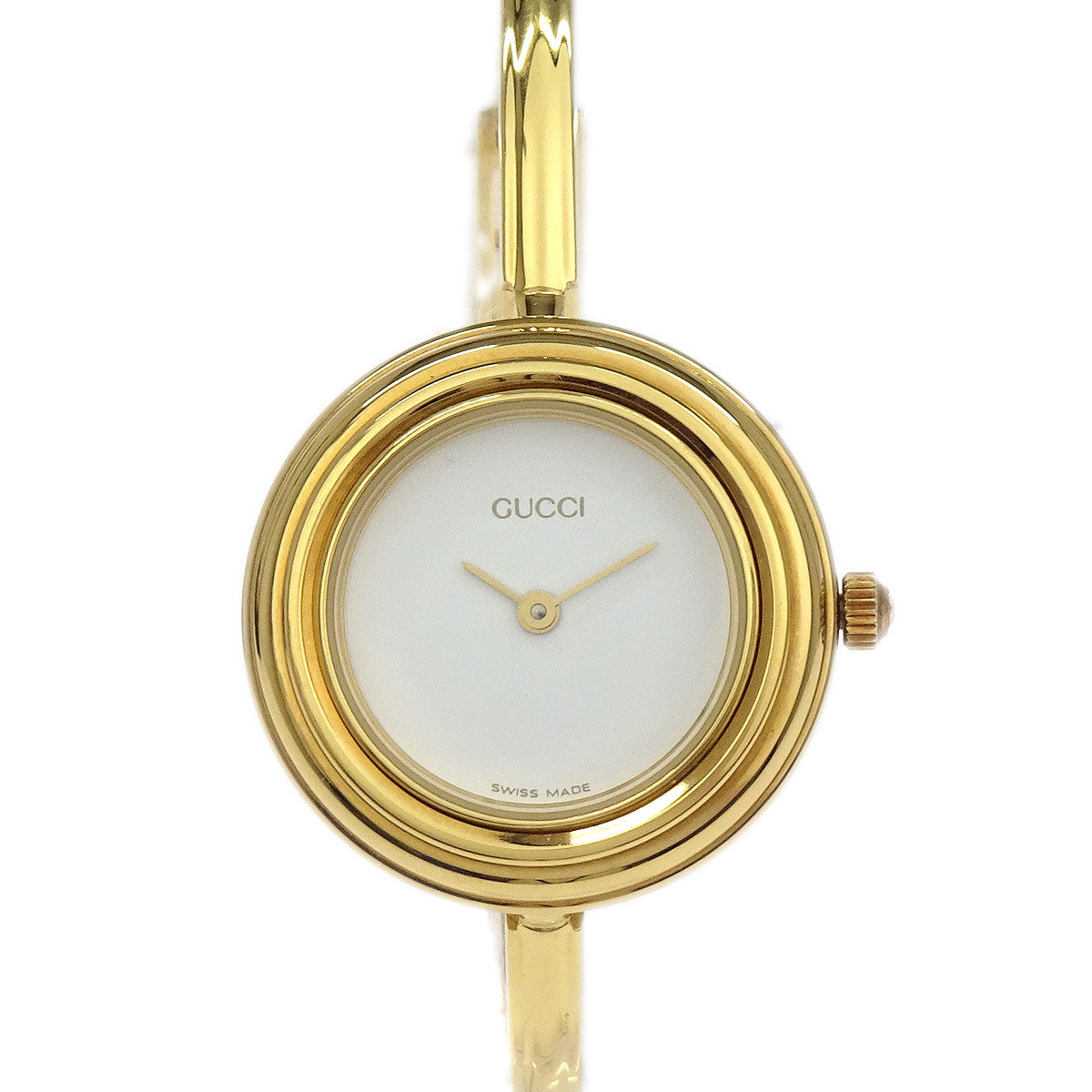 Gucci 11/12.2 Change Bezel Chameleon Quartz Watch SS