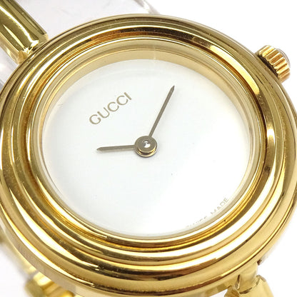 Gucci 11/12.2 Change Bezel Chameleon Quartz Watch SS