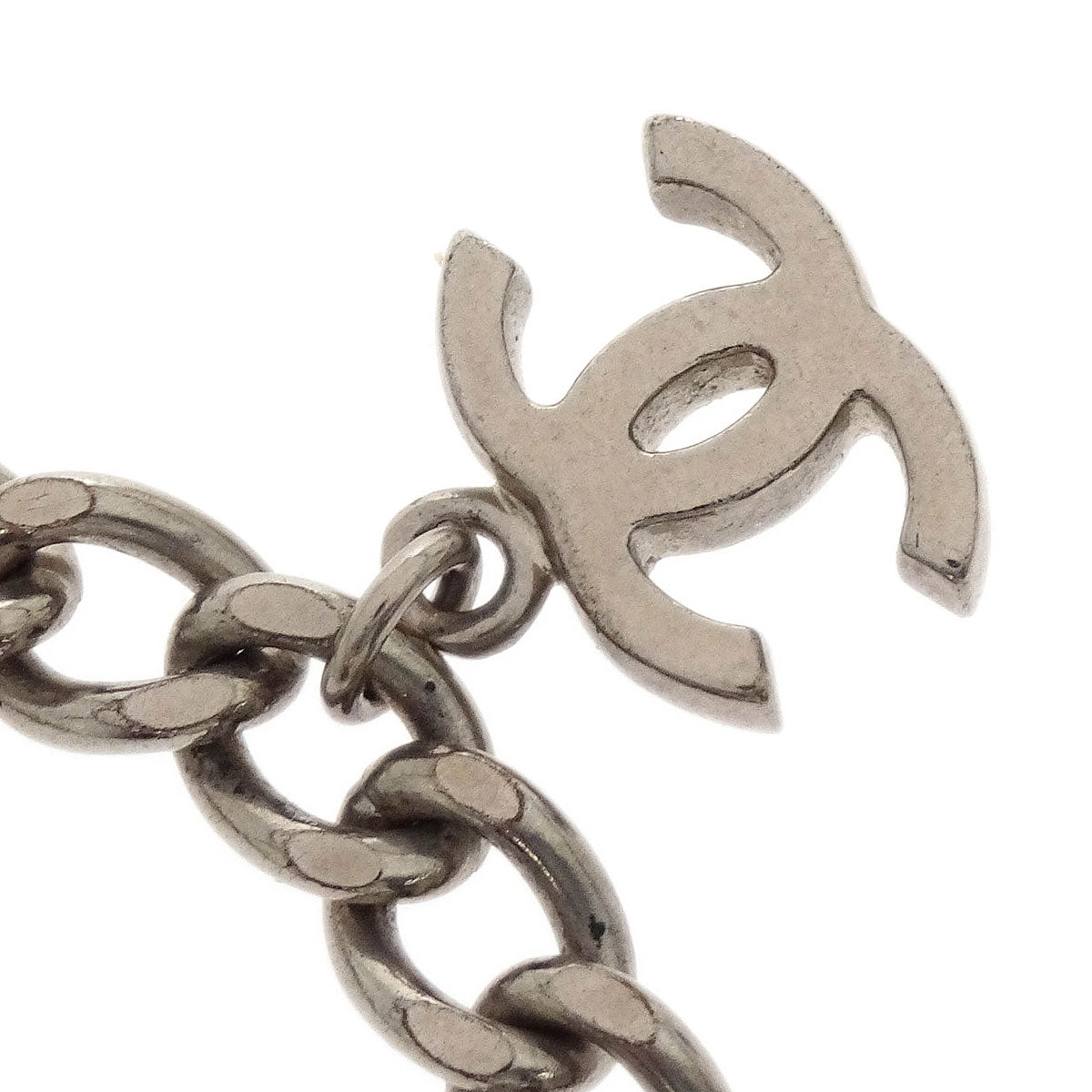 Chanel CC Icon Bracelet Silver 05V