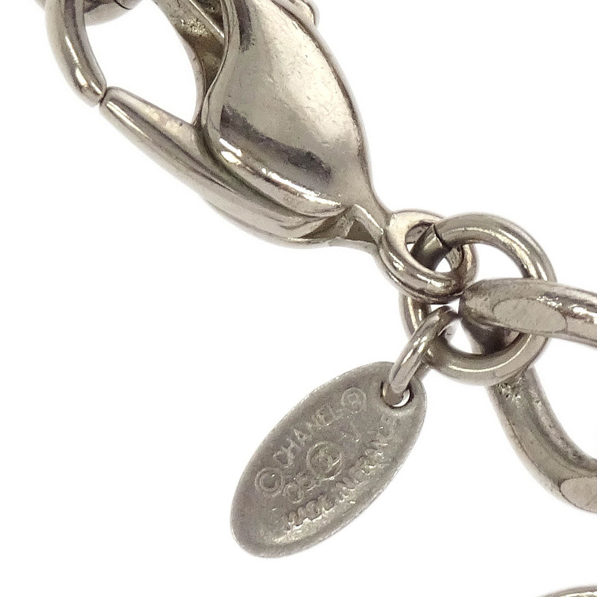 Chanel CC Icon Bracelet Silver 05V