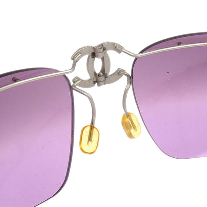 Chanel Sunglasses Eyewear Purple Small Good