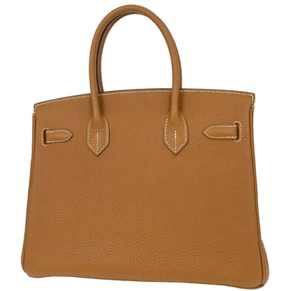 Hermes Gold Togo Birkin 30 Handbag