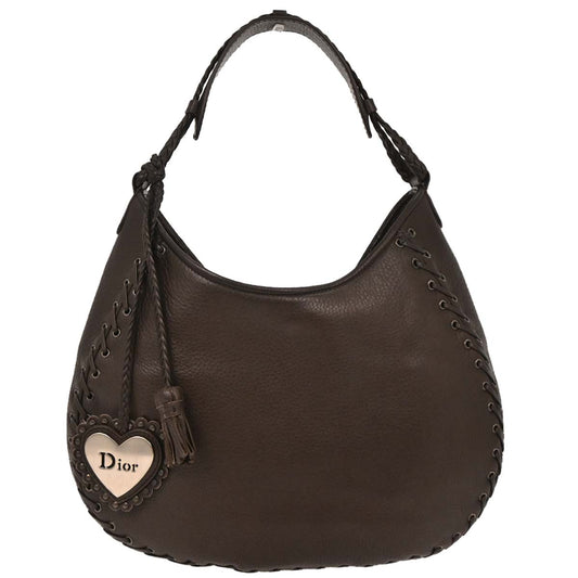 Christian Dior Brown Ethnic Hobo Handbag