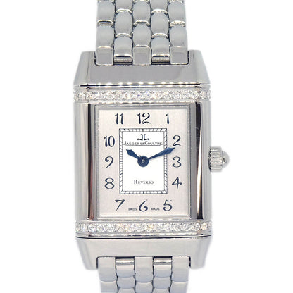 Jaeger Lecoultre Reverso Monoface Ref.265.8.08 Quartz Watch SS