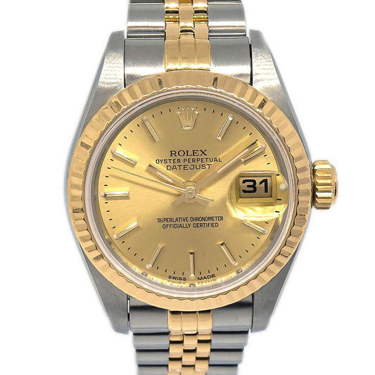Rolex Oyster Perpetual Datejust 26mm Ref.69173 Self-winding Watch SS 18KYG