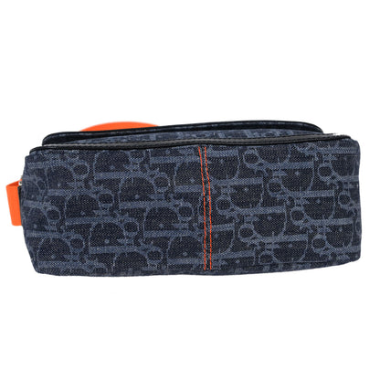 Christian Dior Navy Trotter Flight Handbag
