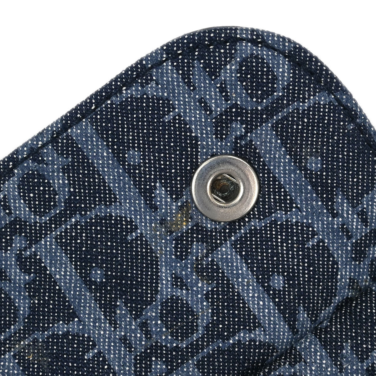Christian Dior Navy Trotter Flight Handbag