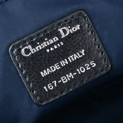 Christian Dior Navy Trotter Flight Handbag