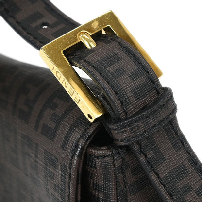 Fendi Brown Zucchino Mamma Baguette Handbag