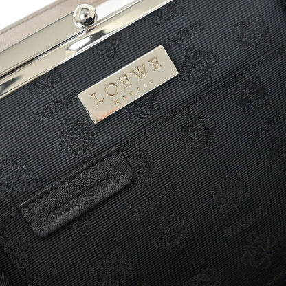 Loewe * Beige Suede Python Handbag