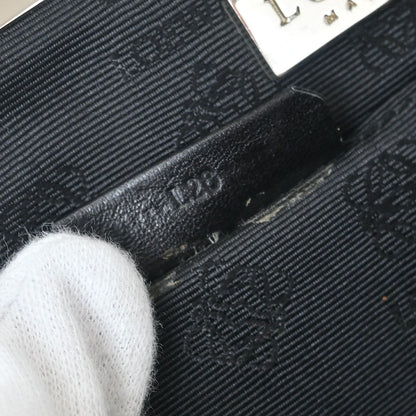 Loewe * Beige Suede Python Handbag