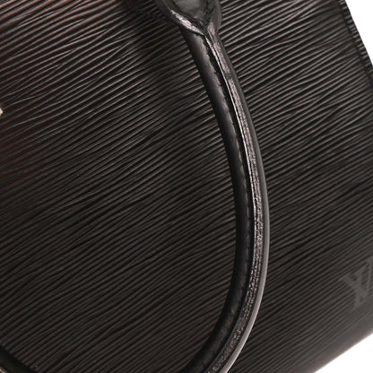 Louis Vuitton Black Epi Pont Neuf Handbag M52052
