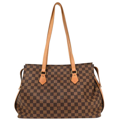 Louis Vuitton 1996 Damier Colombine Shoulder Tote Bag N99037