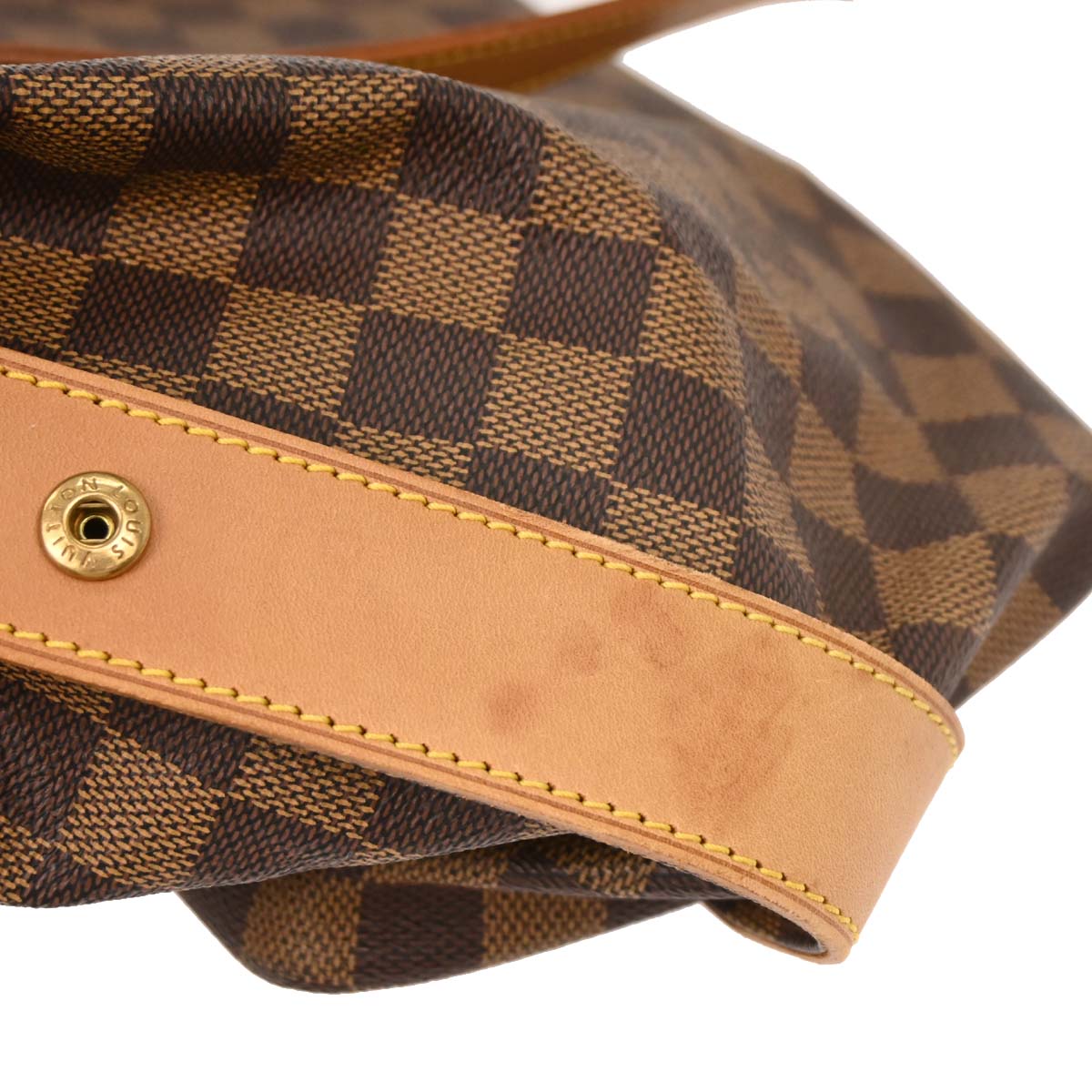 Louis Vuitton 1996 Damier Colombine Shoulder Tote Bag N99037