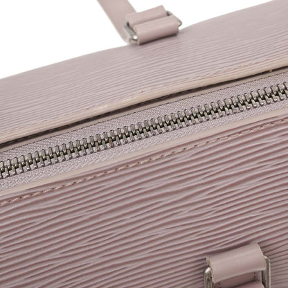 Louis Vuitton Purple Epi Soufflot Handbag M5222B