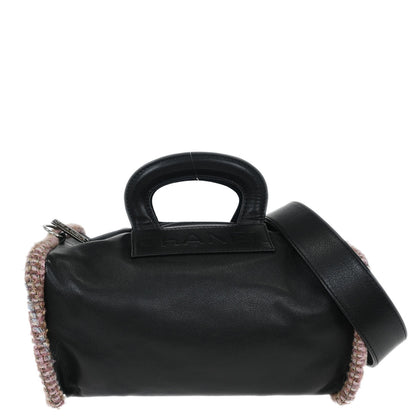Chanel 2003-2004 Black Lambskin Handbag