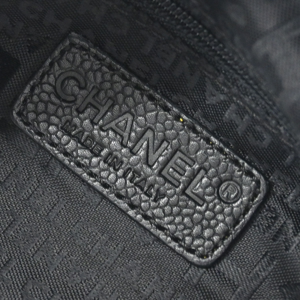 Chanel 2003-2004 Black Lambskin Handbag