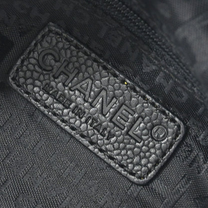 Chanel 2003-2004 Black Lambskin Handbag