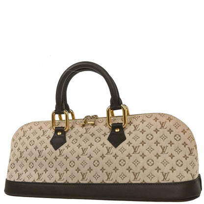 Louis Vuitton Khaki Monogram Mini Alma Long Handbag M92206