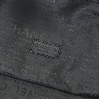Chanel Black Nylon Sport Line Duffle Gym Handbag