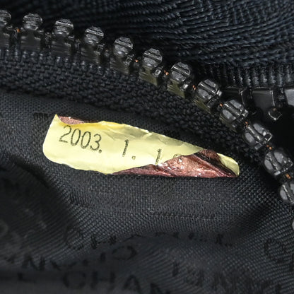 Chanel Black Nylon Sport Line Duffle Gym Handbag