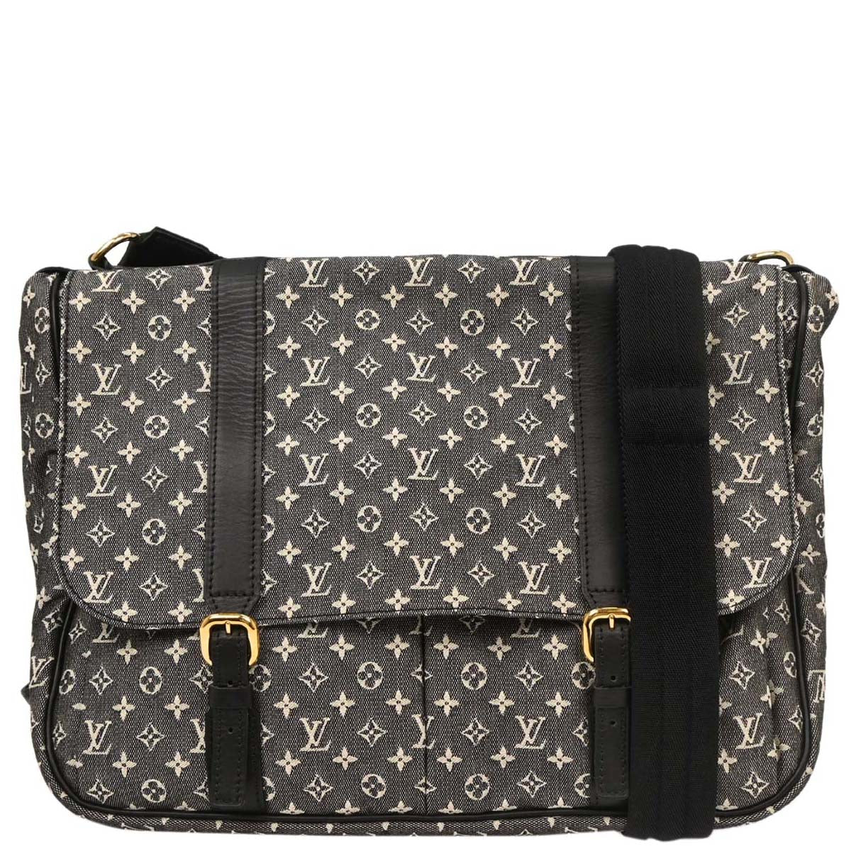 Louis Vuitton 2005 Black Monogram Mini Sac Maman Shoulder Bag M92608