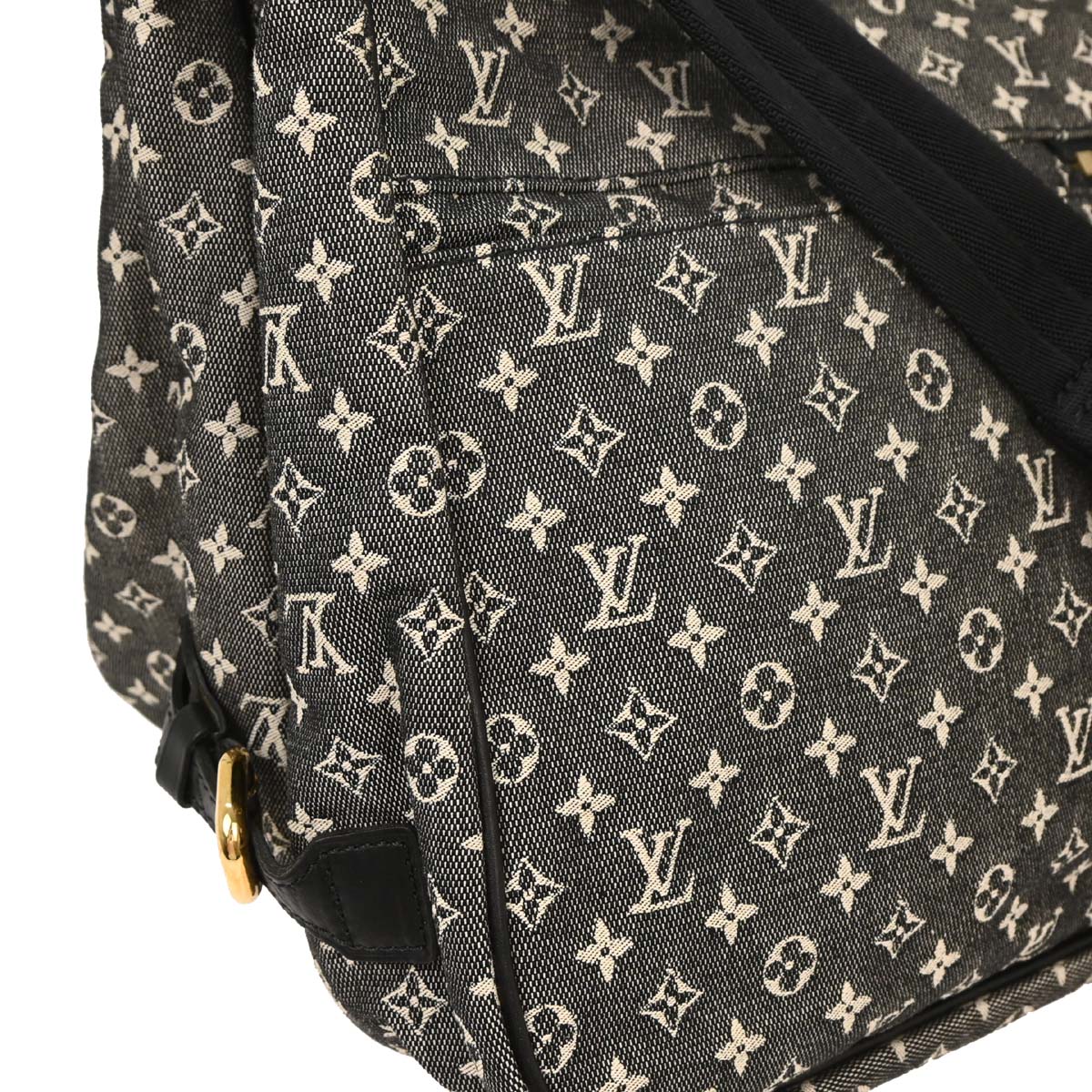 Louis Vuitton 2005 Black Monogram Mini Sac Maman Shoulder