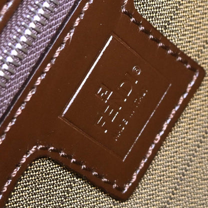 Fendi Brown Zucca Baguette Handbag