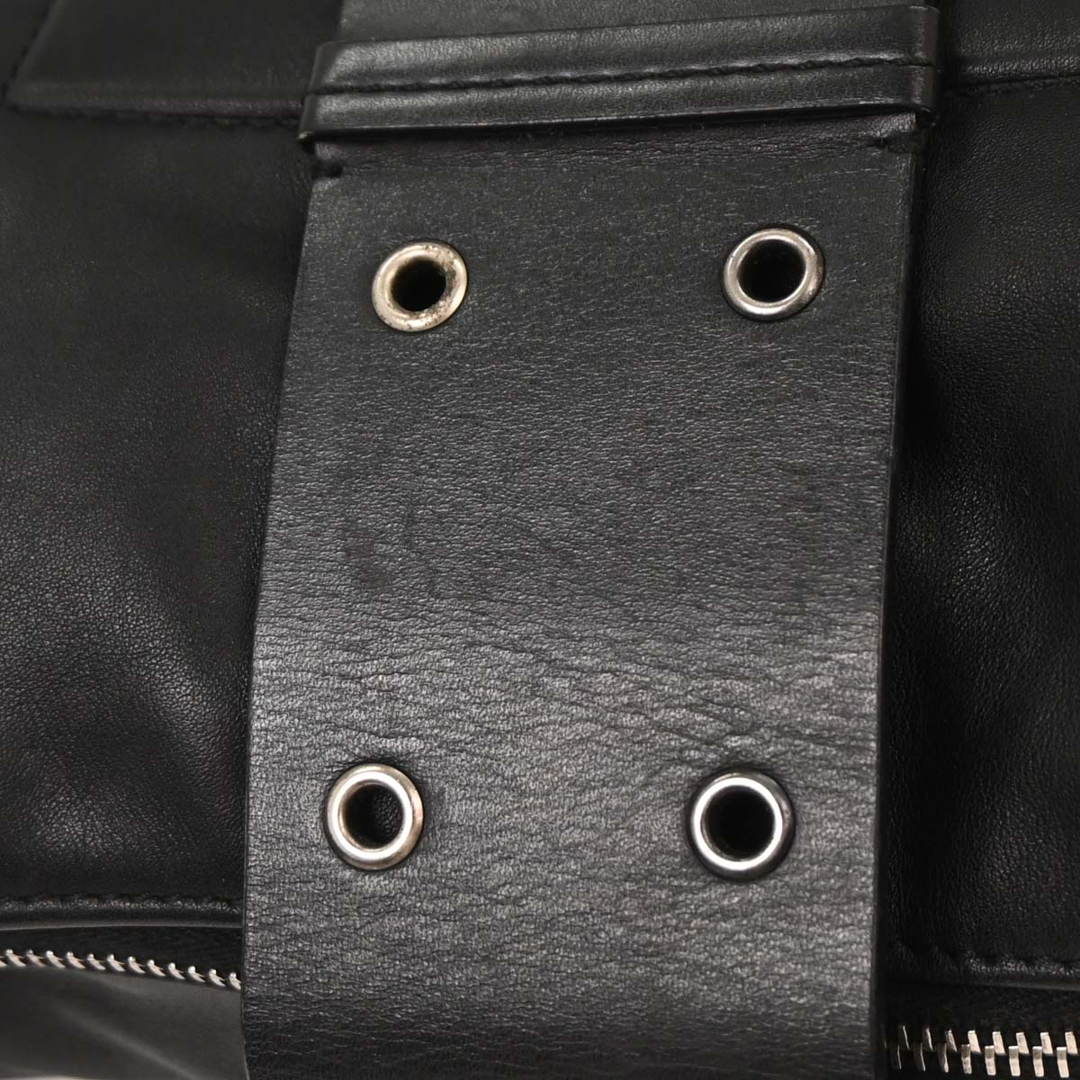 Christian Dior Black Leather Street Chic Shoulder Bag