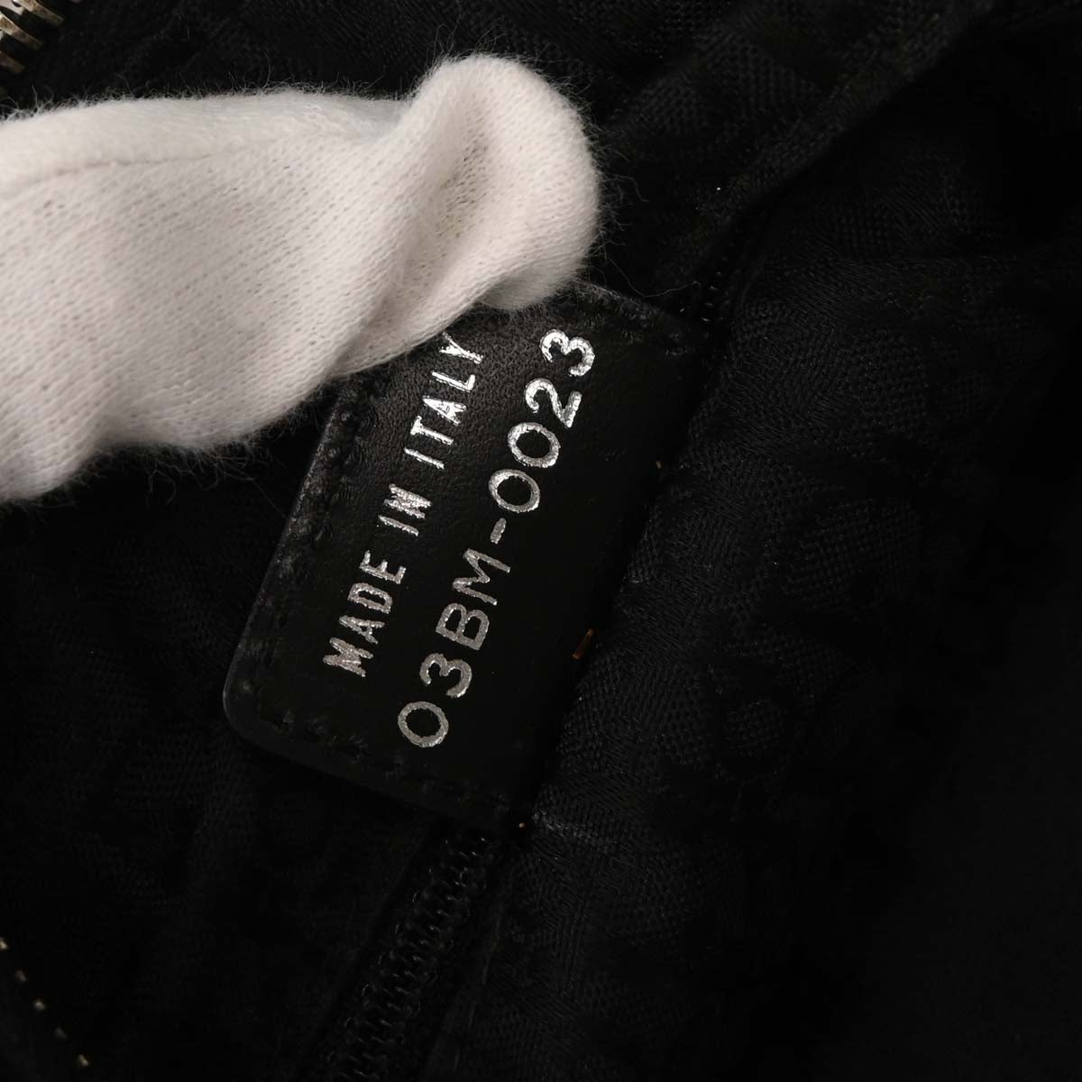 Christian Dior Black Leather Street Chic Shoulder Bag