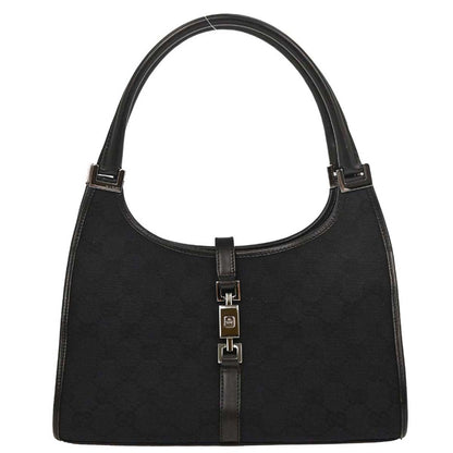 Gucci Black GG Jackie Handbag