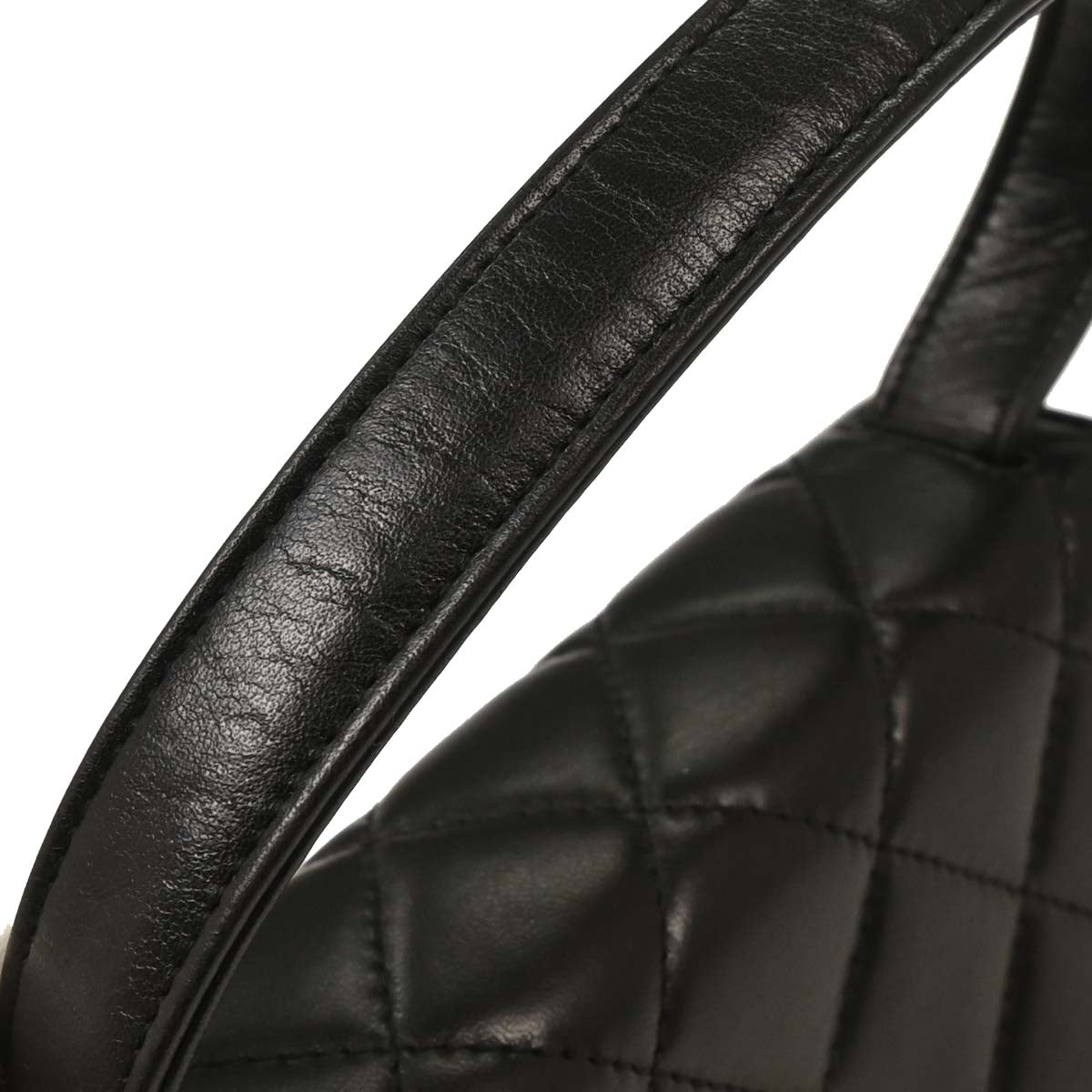 Chanel 1996-1997 Black Lambskin Handbag