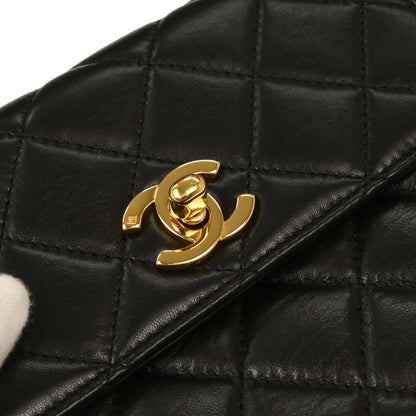 Chanel 1996-1997 Black Lambskin Handbag