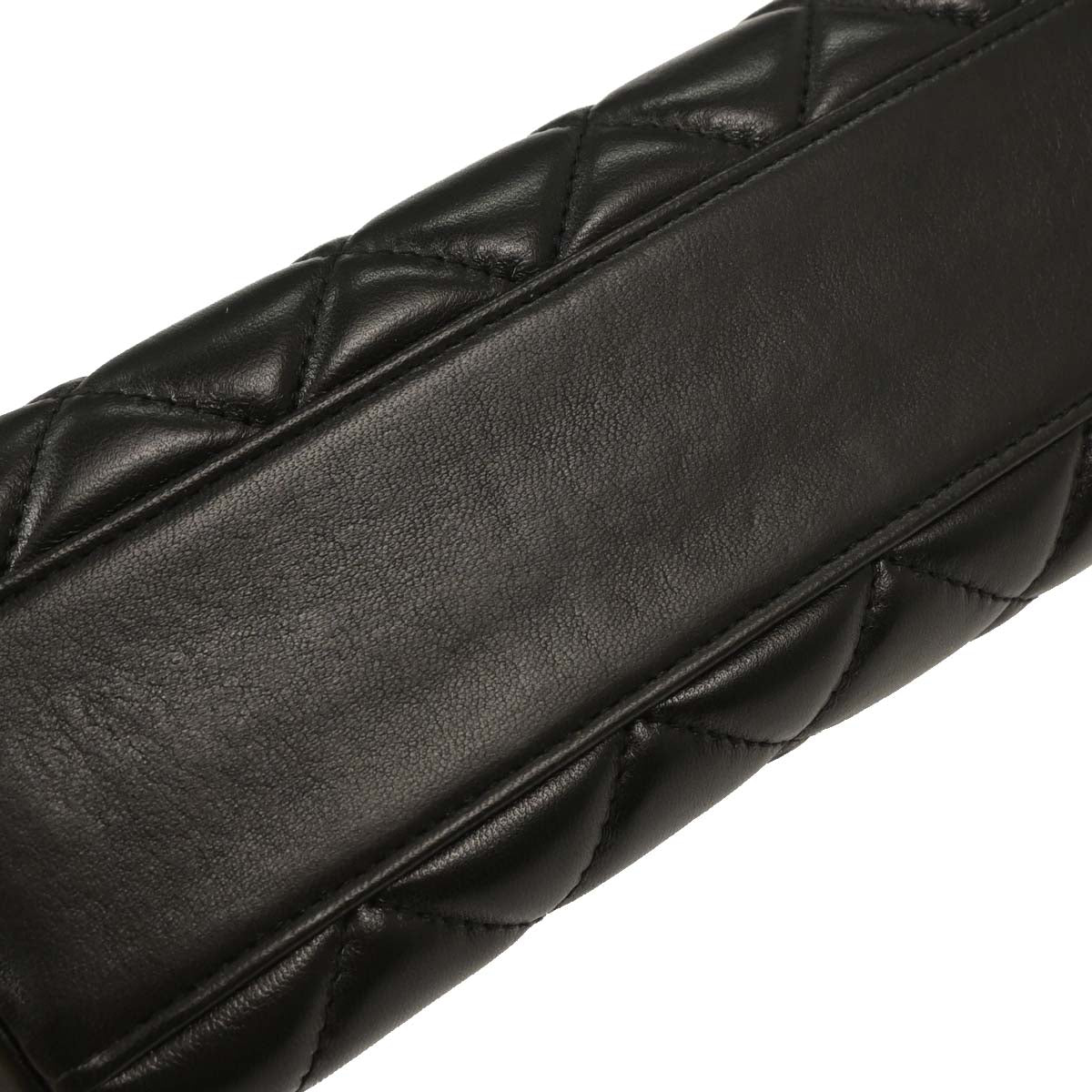 Chanel 1996-1997 Black Lambskin Handbag