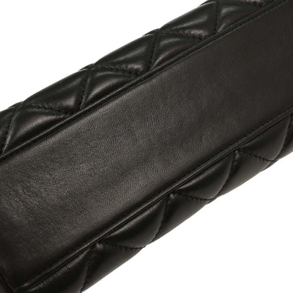 Chanel 1996-1997 Black Lambskin Handbag