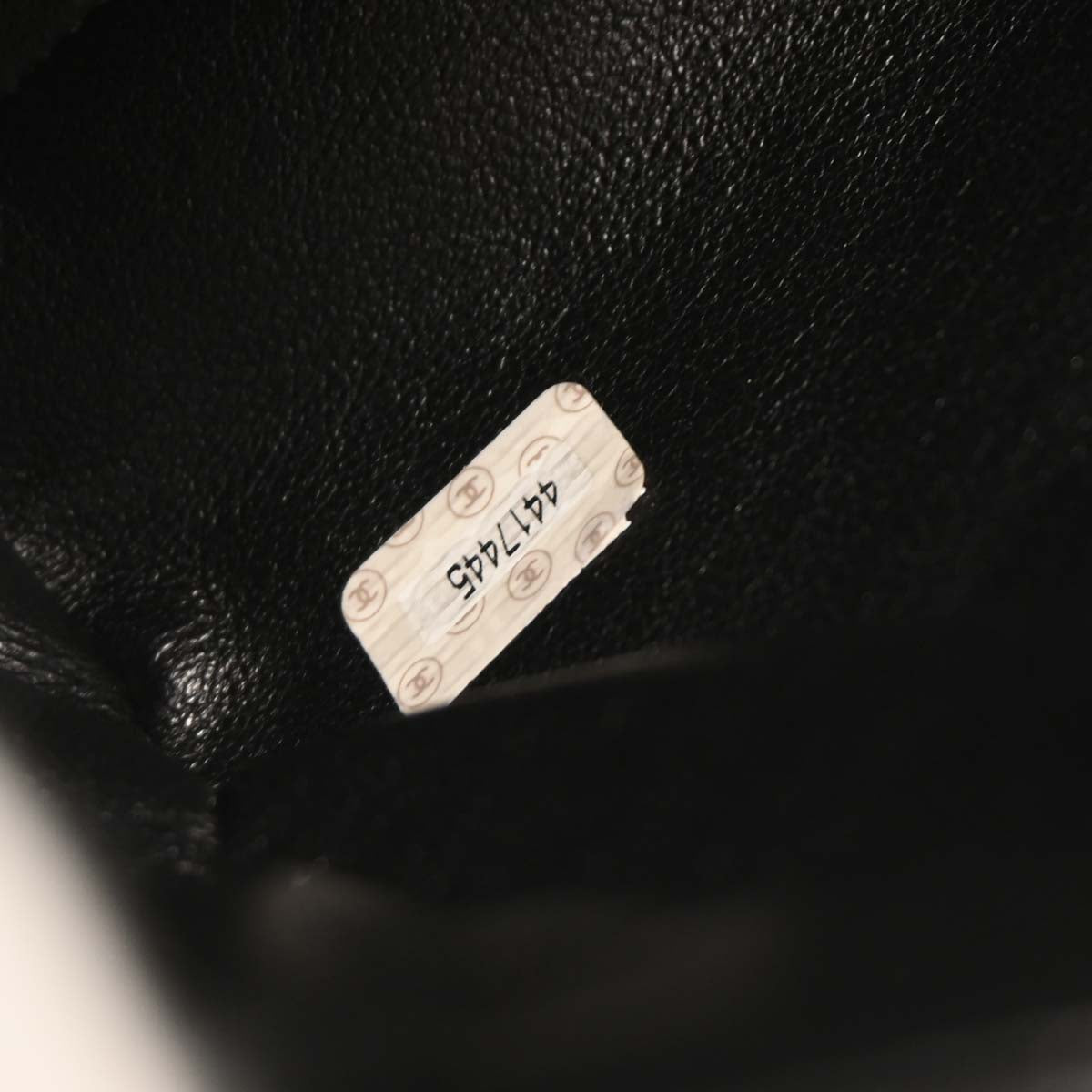 Chanel 1996-1997 Black Lambskin Handbag