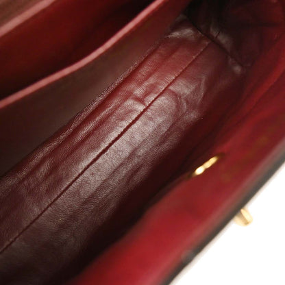 Chanel 1996-1997 Black Lambskin Kelly Handbag