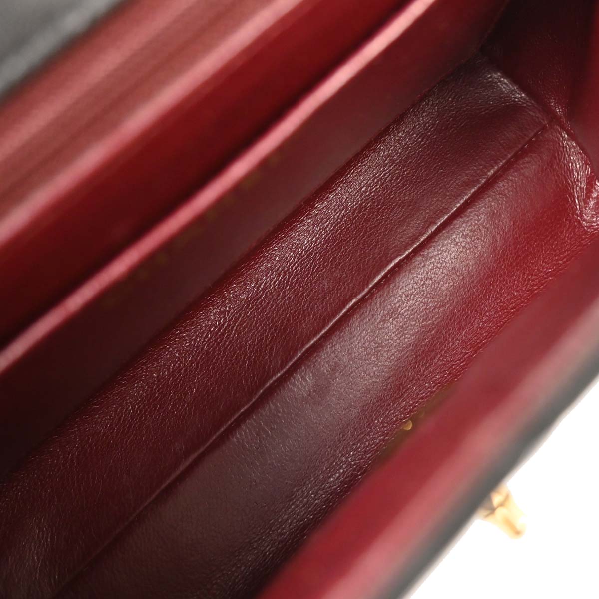 Chanel 1996-1997 Black Lambskin Handbag