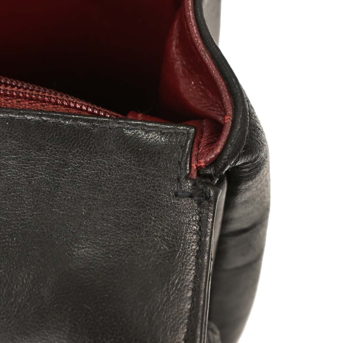 Chanel 1996-1997 Black Lambskin Handbag