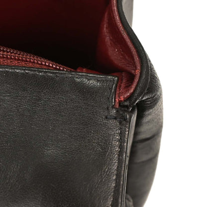 Chanel 1996-1997 Black Lambskin Handbag